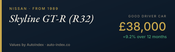 Nissan Skyline GT-R (R32) value card